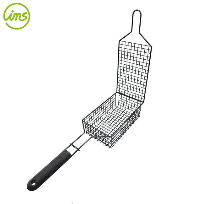 BBQ Grilling Basket with Silicone Handle